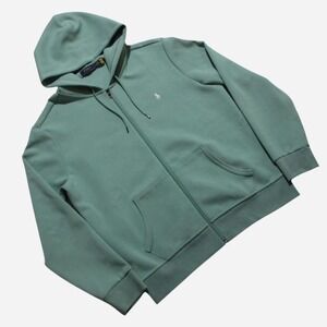 Men Polo Ralph Lauren Essex Green Preppy Designer Skater Zipup Hoodie Sweatshirt